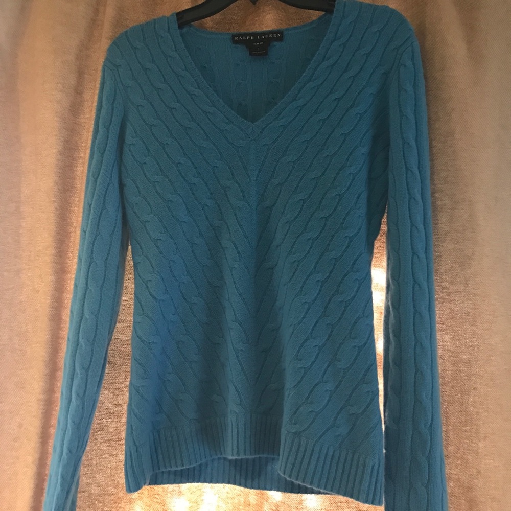 Ralph Lauren Warm Blue Sweater
